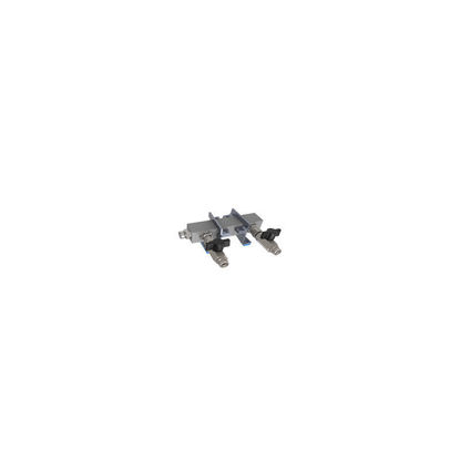 2-WAY HEADER WITH BALL VALVES, M16X1, TEMPERATURE RANGE: -20 +140°C, HUBER CIRCULATOR FITTINGS