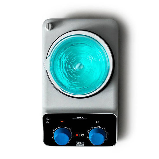 AREX 5 STIRRING HOT PLATE, ANALOG, 135MM CERALTOP PLATE, 115V, 60 HZ, VELP