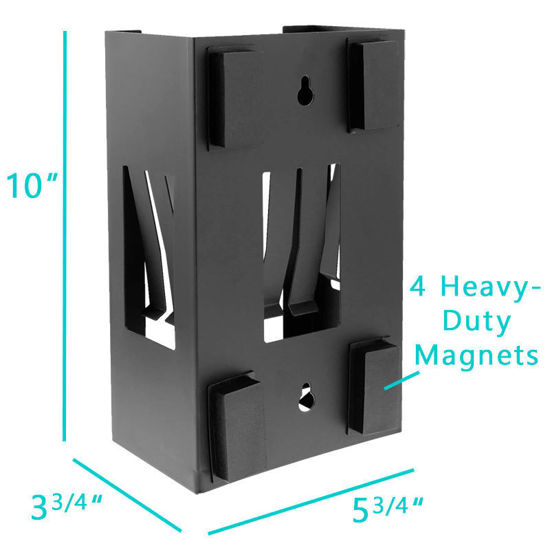 MAGNETIC GLOVE AND TISSUE DISPENSER HOLDER
