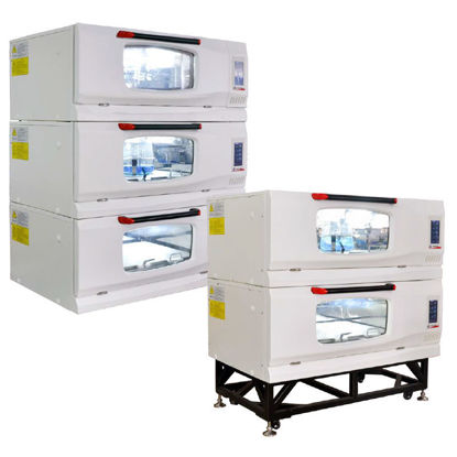 LARGE CAPACITY STACKABLE INCUBATOR SHAKER, 25MM ORBIT