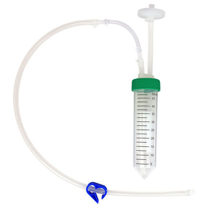 SAMPLE TUBE ASSEMBLIES, 50ML CENTRIFUGE TUBE, WITH C-FLEX TO TYGON TO C-FLEX TUBING INLET, STERILE, CG BIOSCIENCES