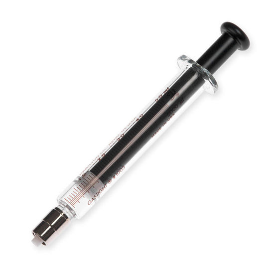CG-3074-H34 5ML GASTIGHT SYRINGE, MODEL 1005 TLL, PTFE LUER LOCK, NEEDLE SOLD SEPARATELY