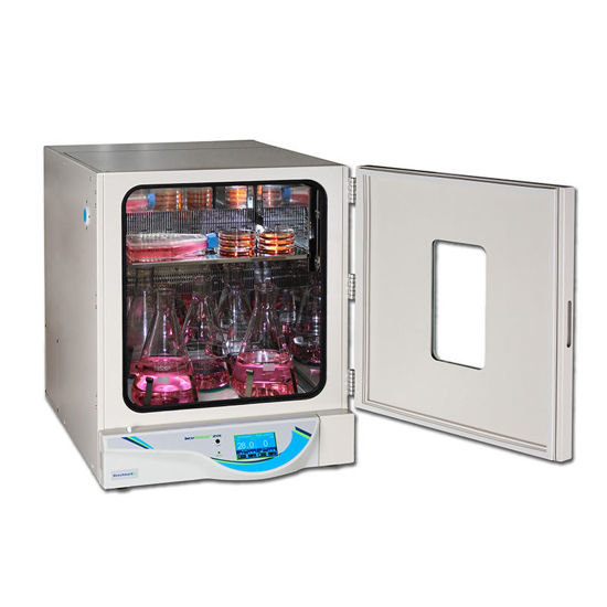 INCU-SHAKER REFRIGERATED 20L STACKABLE SHAKING INCUBATOR, WITH NON-SLIP RUBBER MAT, BENCHMARK