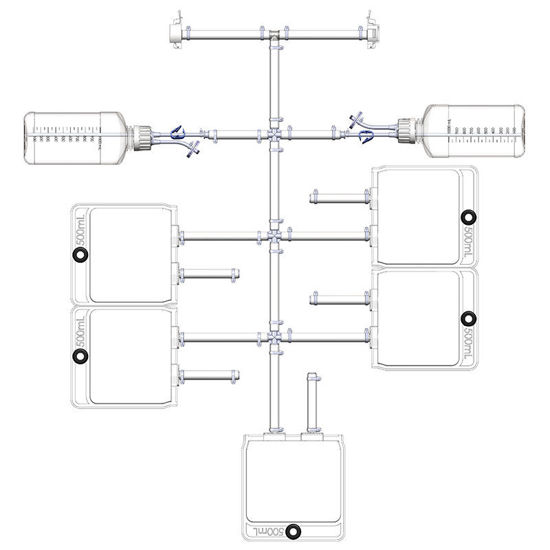 5L 2D BAG MEDIA BOTTLE ASSEMBLY