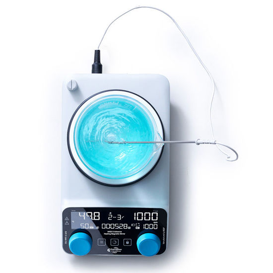 AREX 5 ADVANCE MAGNETIC HOT PLATE STIRRER, DIGITAL, 135MM DIAMETER ROUND TOP