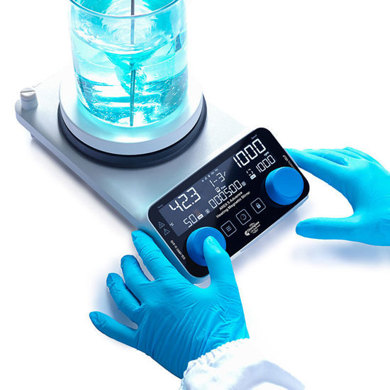 AREX 5 ADVANCE MAGNETIC HOT PLATE STIRRER, DIGITAL, 135MM DIAMETER ROUND TOP